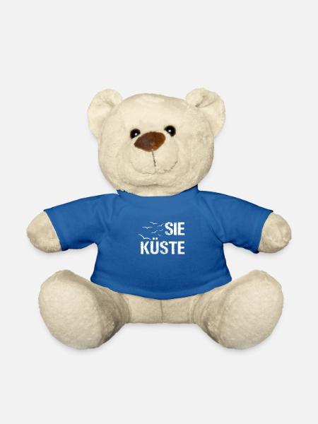 Schwimmsport Shirt · Sie Küste · Geschenk - Teddy - Königsblau
