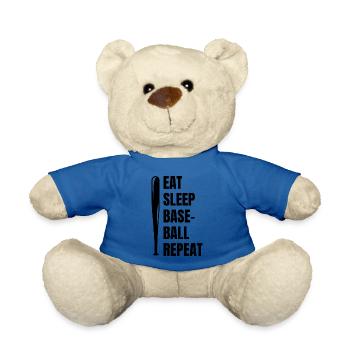 Baseball team Baseball players Baseball players - Teddy Bear - royal blue - Front