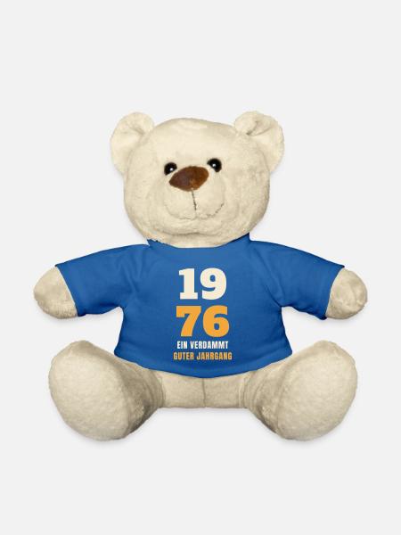 1976 Ein verdammt guter Jahrgang 50. Geburtstag - Teddy - Königsblau