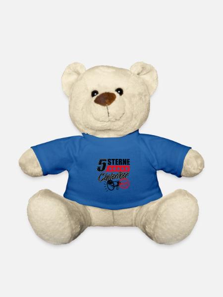 5 Sterne Choleriker Schreihals Büro Geschenkidee - Teddy - Königsblau