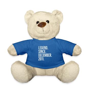 Légende depuis décembre 2011 - Nounours - bleu roi - Devant
