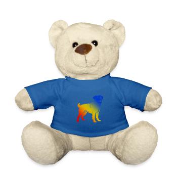 Corgi Hund Bunt - Teddy - Königsblau - Vorne