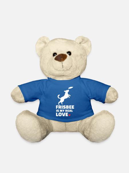 Ich Liebe Frisbee - Teddy - Königsblau