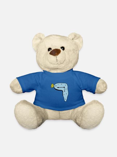 uhr - Teddy - Königsblau