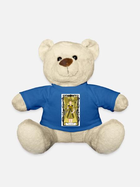 Das Goldene Kaiserin-Tarot - Teddy - Königsblau