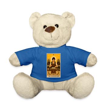 Buchbinderin | Handwerk Buch Tarot - Teddy - Königsblau - Vorne
