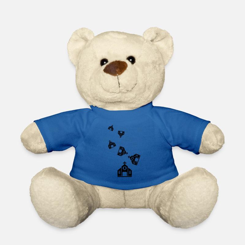 Kirche glaube - Teddy - Königsblau
