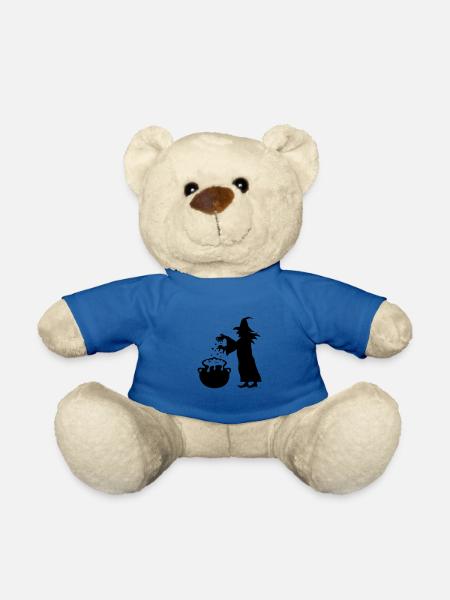 hexe - Teddy - Königsblau