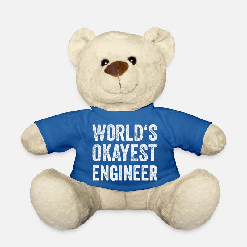 Engineer Weltbester Ingenieur Mechaniker Schlosser - Teddy - Königsblau