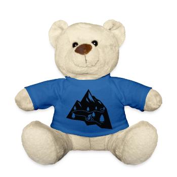 Mountainbiker Radsport - Teddy - Königsblau - Vorne