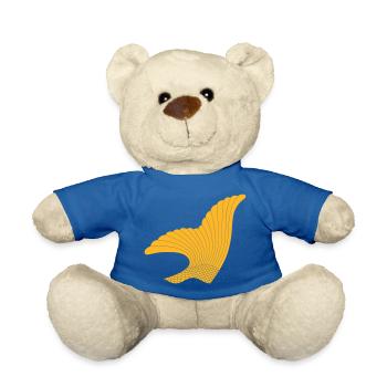Vantaa - Teddy Bear - royal blue - Front