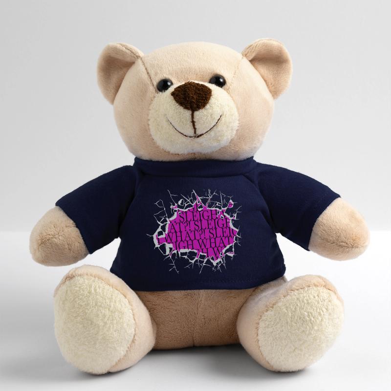 Santa Bodybuilder Cool Gift Idea Funny Quote Cute Teddy Bear