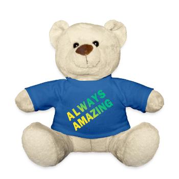 always amazing - Teddy - Königsblau - Vorne