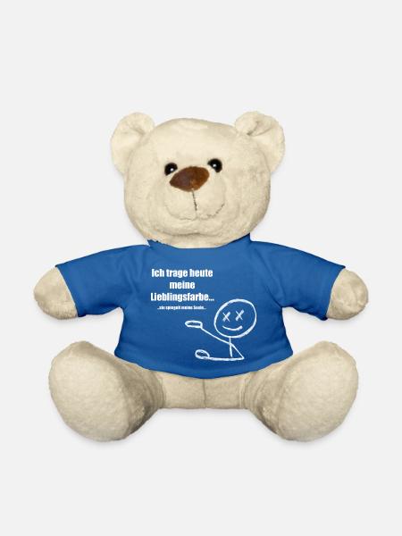 Lieblingsfarbe - Teddy - Königsblau