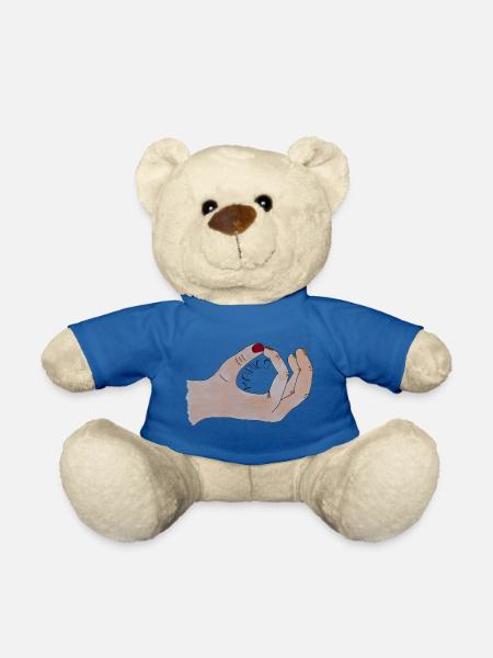 Jennifer - Teddy Bear - royal blue