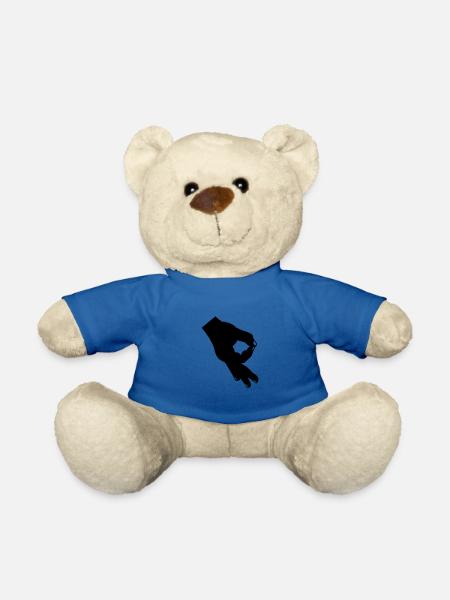 hand loch - Teddy - Königsblau