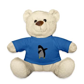 Penguin Dabbing 02 - Teddy Bear - royal blue - Front