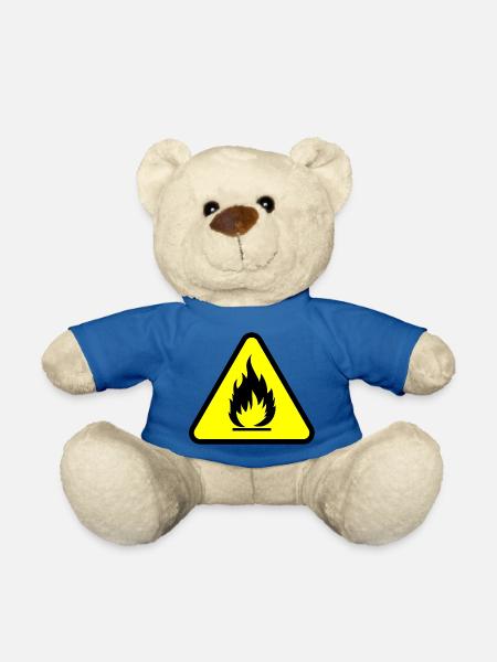 FIRE SHIRT - Teddy - Königsblau