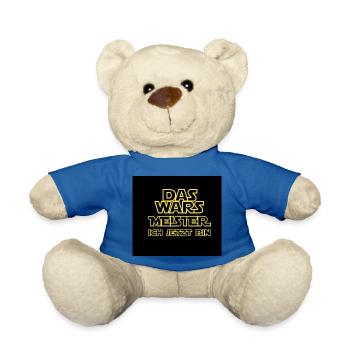 Meistertitel Meister - Teddy - Königsblau - Vorne