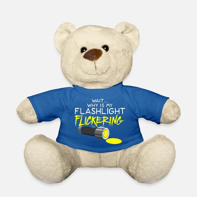 GHOST HUNTING: Flashlight Flickering - Teddy - Königsblau