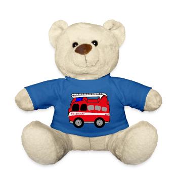 Feuerwehr - Teddy - Königsblau - Vorne
