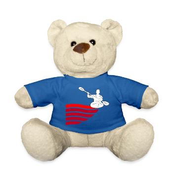 canoe - Teddy Bear - royal blue - Front