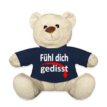 Fühl dich gedisst - Version 3 - Teddy - French Navy - Vorne
