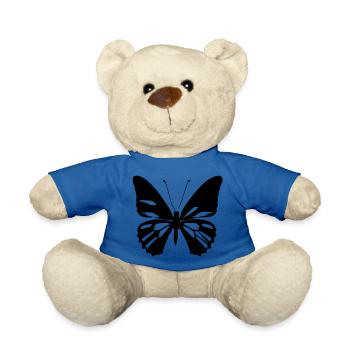 Butterfly Nature Butterflies Vector 5 - Teddy Bear - royal blue - Front