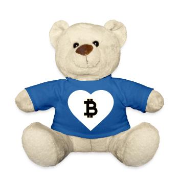 Bitcoin Trading Crypto Stocks - Nounours - bleu roi - Devant