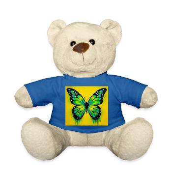 Schmetterling - Teddy - Königsblau - Vorne