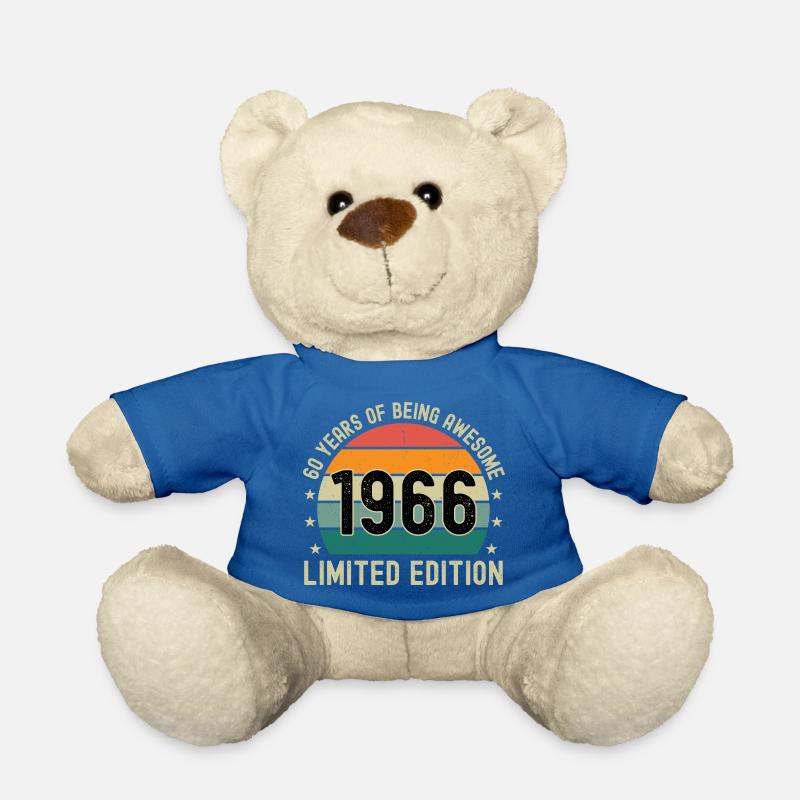 60 ans d’être génial 1966 Édition limitée - Nounours - bleu roi