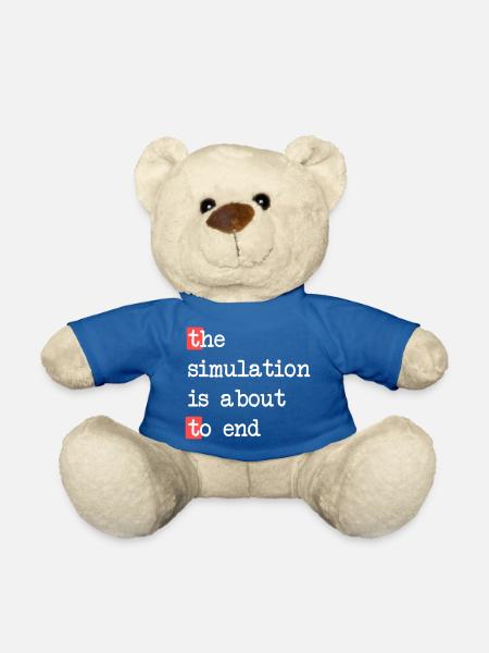 Das Ende der Simulation – Matrix trifft Realität - Teddy - Königsblau