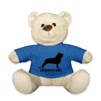 Löwenstadt [black] - Teddy - Königsblau - Vorne