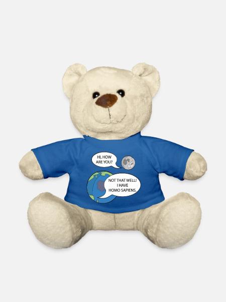 Terre - Homosapiens - Nounours - bleu roi