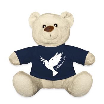 Erstkommunion 2024 1. Heilige Kommunion Taube - Teddy - French Navy - Vorne