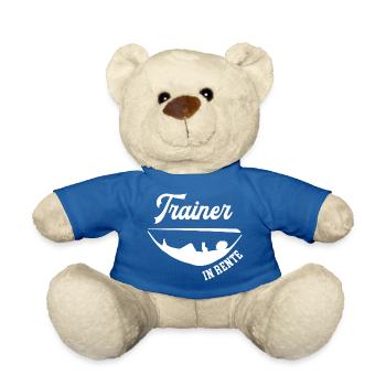 Trainer Rentner Rente Ruhestand Training Coach - Teddy - Königsblau - Vorne