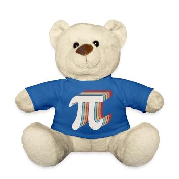 Happy Pi Day - Teddy Bear - royal blue - Front