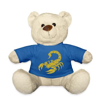 Scorpion – Pouvoir & Mystère - Nounours - bleu roi - Devant