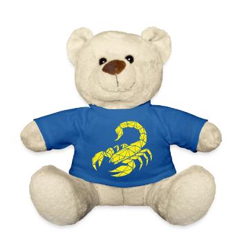 Scorpion – Pouvoir & Mystère - Nounours - bleu roi - Devant