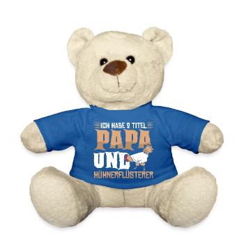 Hühnerflüsterer Huhn Hühnerhalter Hühner - Teddy - Königsblau - Vorne