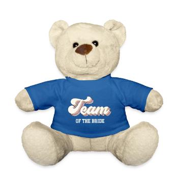 Team Bride Braut Junggesellinnenabschied JGA's - Teddy - Königsblau - Vorne