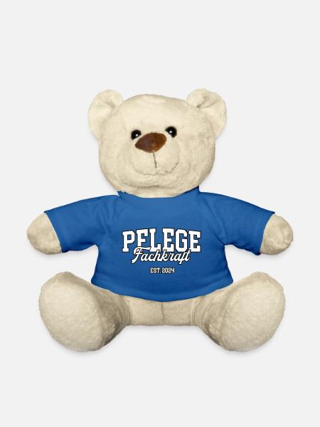 Pflegefachkraft Ausbildung Pfleger Pflegerin 2024 - Teddy - Königsblau