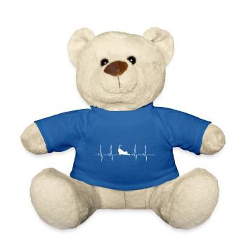 katzenfreund, katzenliebhaber - Teddy - Königsblau - Vorne