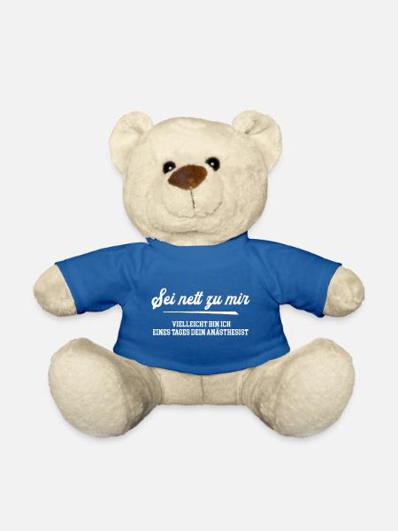 Anästhesist Student Studium Anästhesiologie Arzt - Teddy - Königsblau