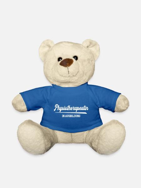 Physiotherapeutin in Ausbildung Studium Physio - Teddy - Königsblau