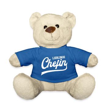 Lieblingschefin Beste Chefin Lieblings Vorgesetzte - Teddy - Königsblau - Vorne