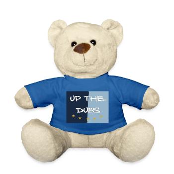 Up The Dubs Five Stars - Teddy Bear - royal blue - Front