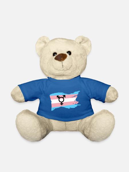Transgender Dragqueen Transsexuell Geschenk Gender - Teddy - Königsblau