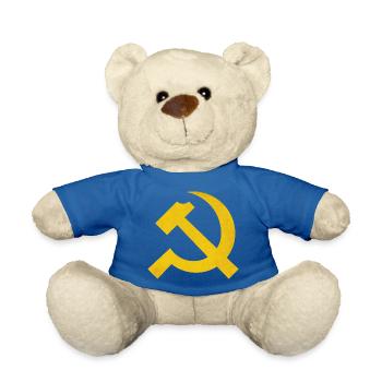 Hammer und Sichel - Teddy - Königsblau - Vorne