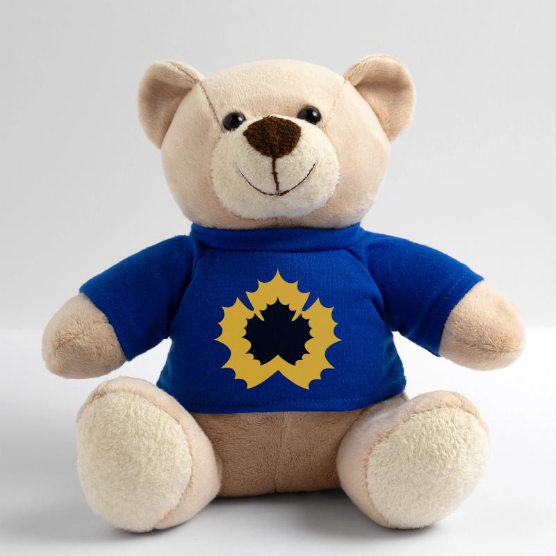 Gelb-schwarzer Skellefteå Teddy